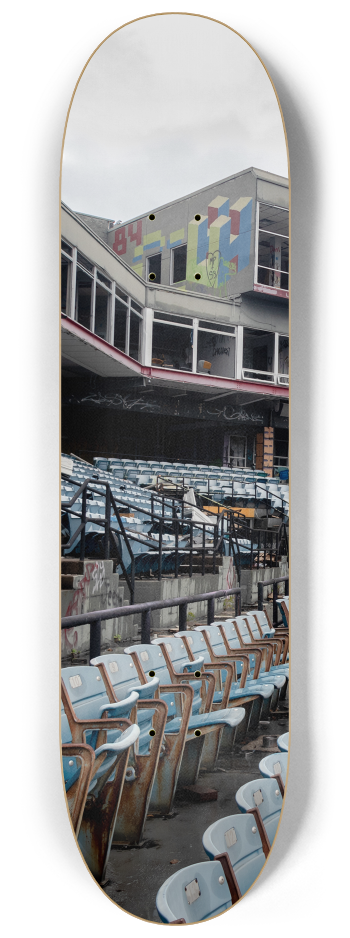 Abandoned Stadium #1 8-1/4 Skateboard Deck