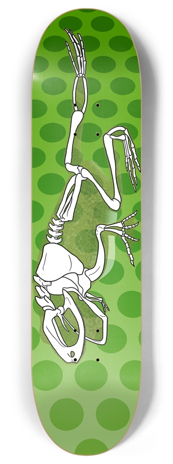 Frogbones 8 in Deck 8 Inch Skateboard Deck