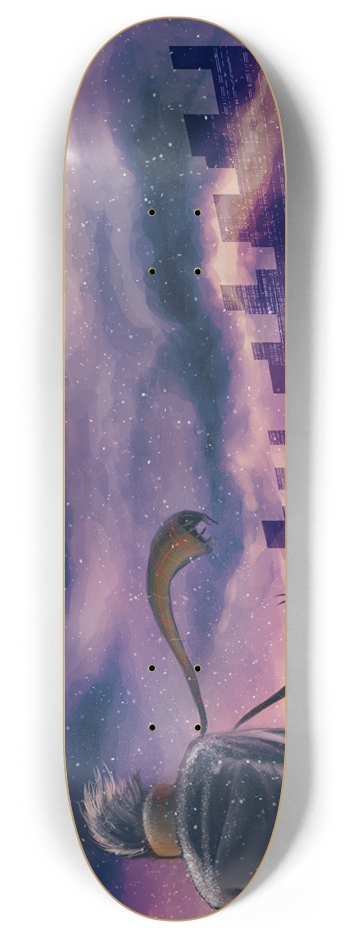Sky Over Dayno 8 Inch Skateboard Deck