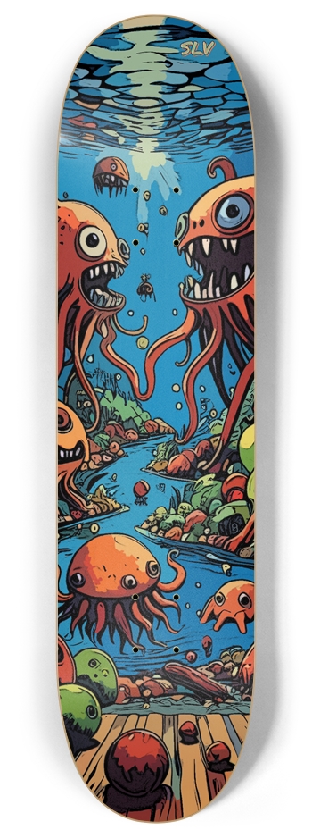Pool Party 8 Inch Skateboard Deck