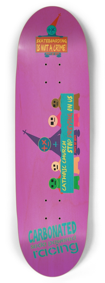 Pope Of Love Stop Preying Football shape Football Shape