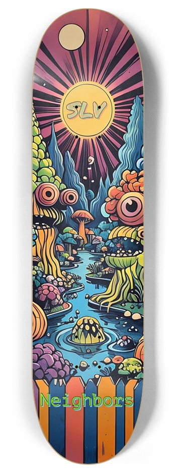 Neighbors 8 Inch Skateboard Deck