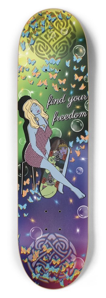 Enchanted Escape 8-1/2 Skateboard Deck