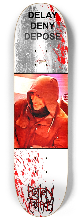 Rotten Hero 8-1/4 Skateboard Deck