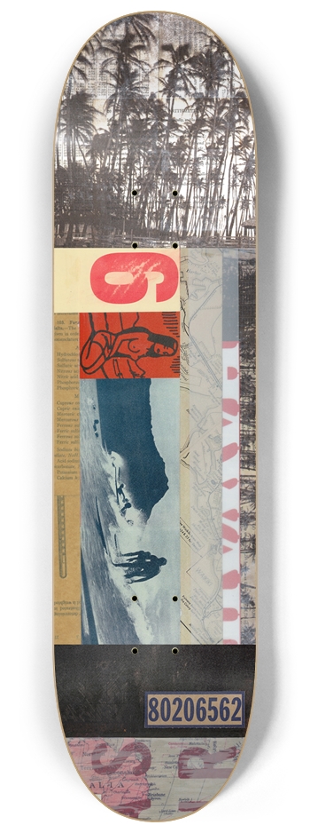 Session 6 Surfing Hawaii 8-1/4 Skateboard Deck