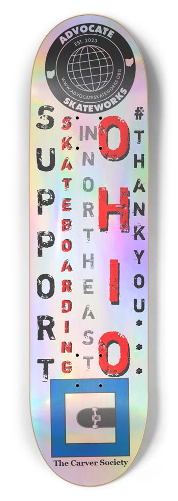 NEO Advocates 8.5inX32in Popsicle Deck 8-1/2 Skateboard Deck