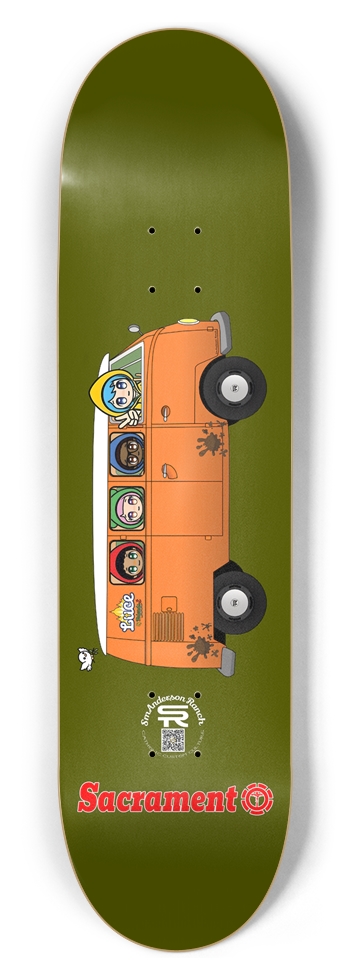 Sacrament Luce Van 2025 8-1/2 Skateboard Deck