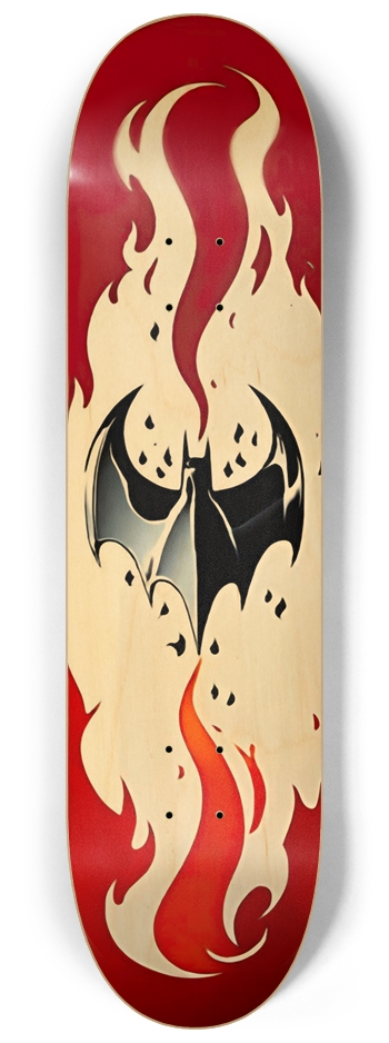 BATWISE BAMBOO Black 01 Deck 8-1/4 Skateboard Deck