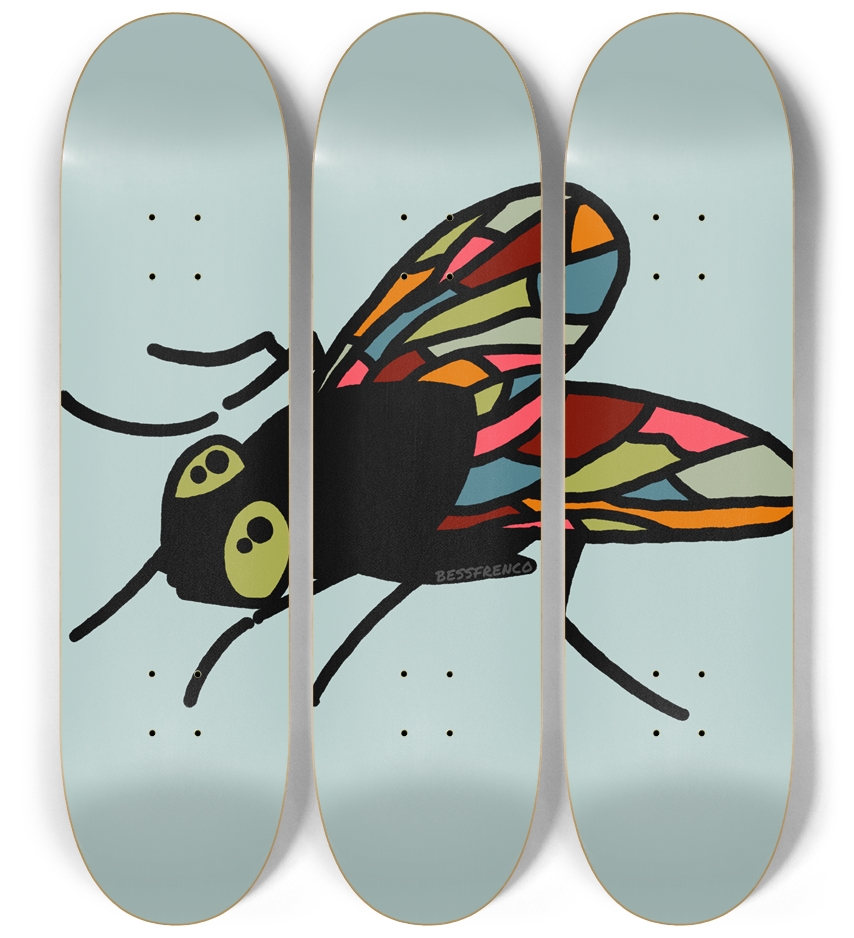 YER FLY TRIPLE 3 Deck Wall Series