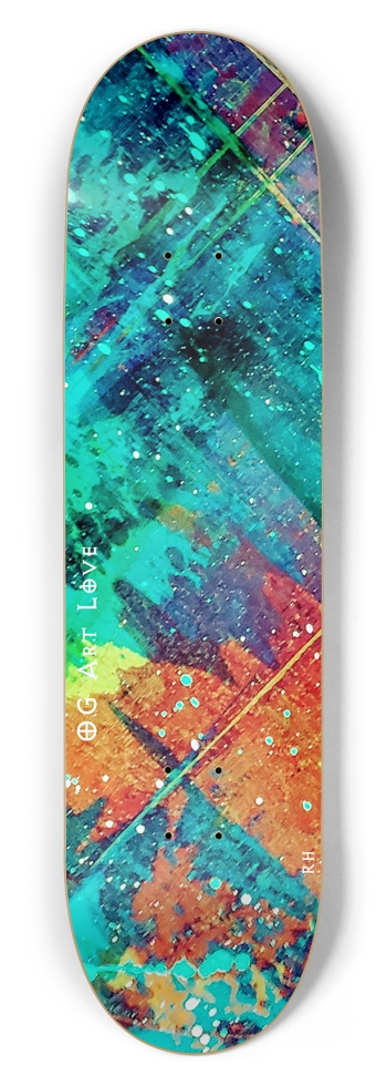 OG Art Love #11 "Urban Aurora" 8.5 8-1/2 Skateboard Deck