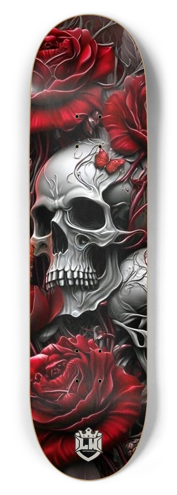 8-1/2 Skateboard Deck with Custom Graphic