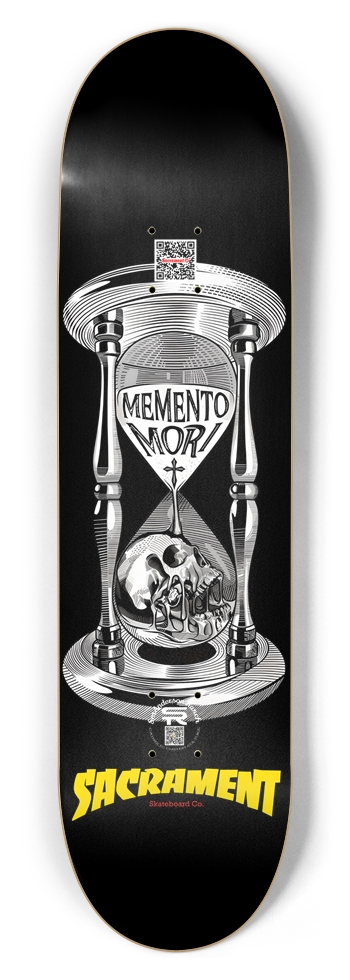 Sacrament Hourglass 2025 8-1/2 Skateboard Deck