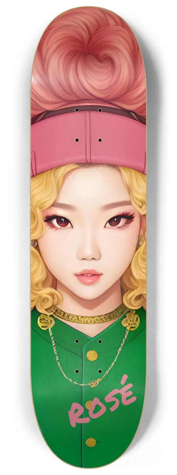 AMAYA Rosé APT Deck 02 Signed 8-1/4 Skateboard Deck