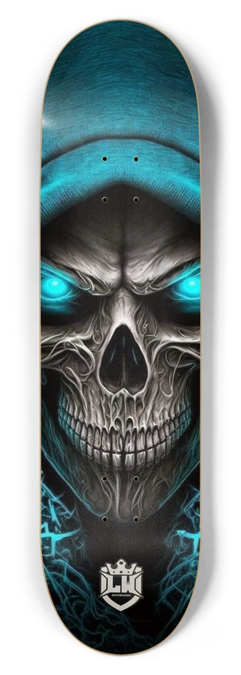 8-1/2 Skateboard Deck with Custom Graphic