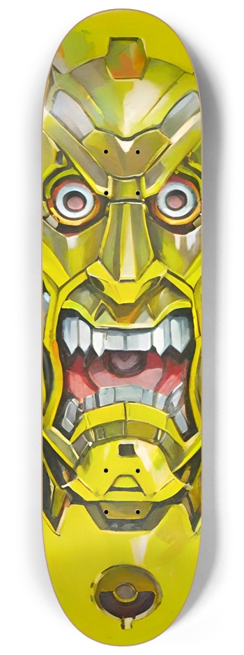 DUDE DECK IRON MAN 01 8-1/4 Skateboard Deck