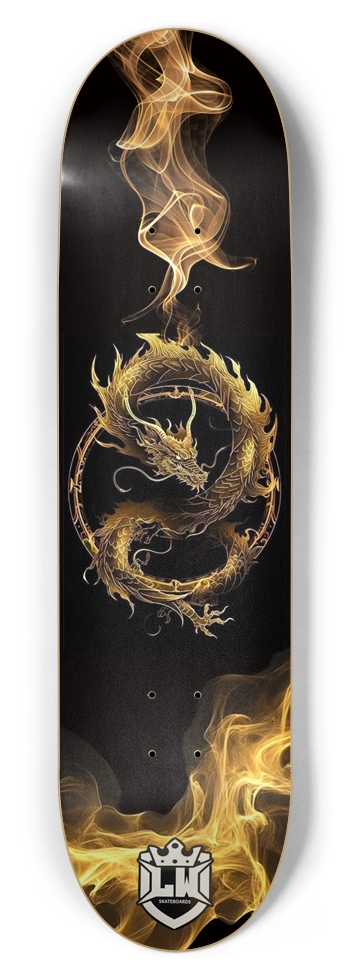 8-1/2 Skateboard Deck with Custom Graphic