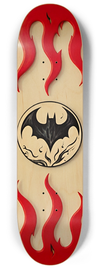 BATWISE BAMBOO Knife Deck 02 8-1/4 Skateboard Deck