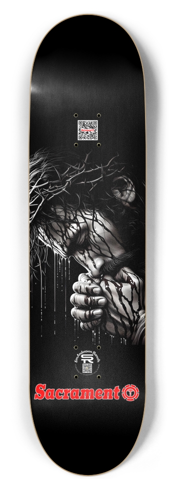 Sacrament Agony 2025 8-1/2 Skateboard Deck