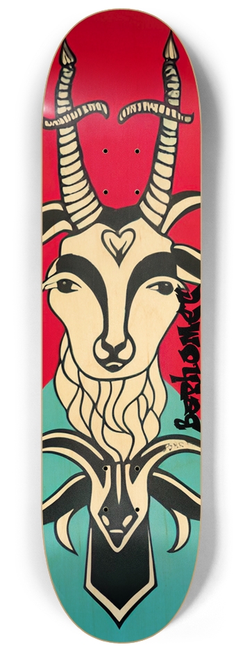 BAPHOMET OG Graffiti DECK 03 8-1/4 Skateboard Deck