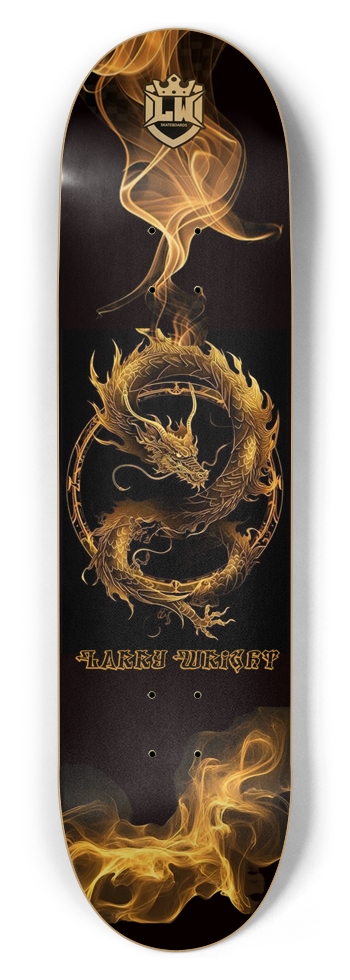 8-1/2 Skateboard Deck with Custom Graphic