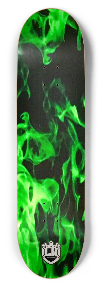 8-1/2 Skateboard Deck with Custom Graphic