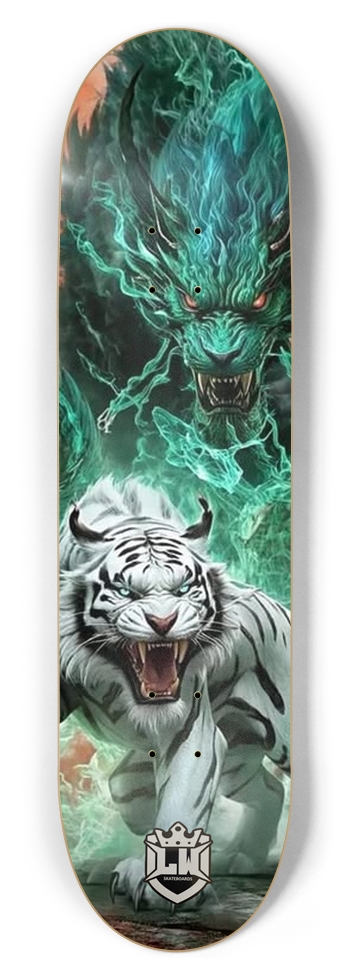 8-1/2 Skateboard Deck with Custom Graphic