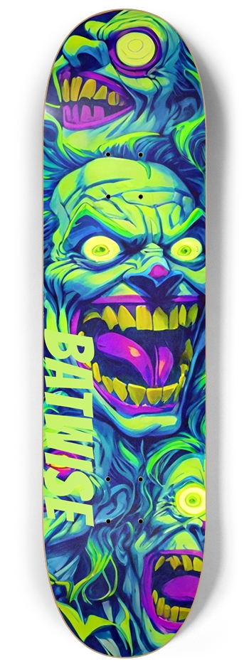 BATWISE BAMBOO Joker King 01 Deck 8-1/4 Skateboard Deck