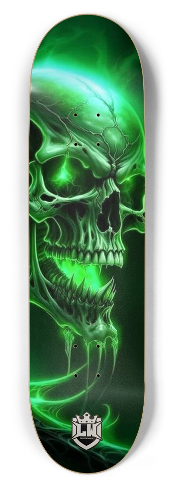 8-1/2 Skateboard Deck with Custom Graphic