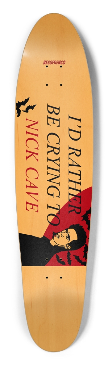 NICK CAVE Longboard Shape