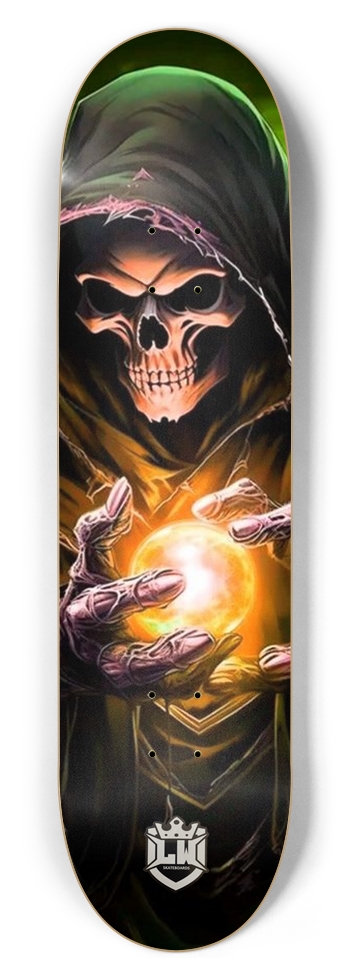 8-1/2 Skateboard Deck with Custom Graphic