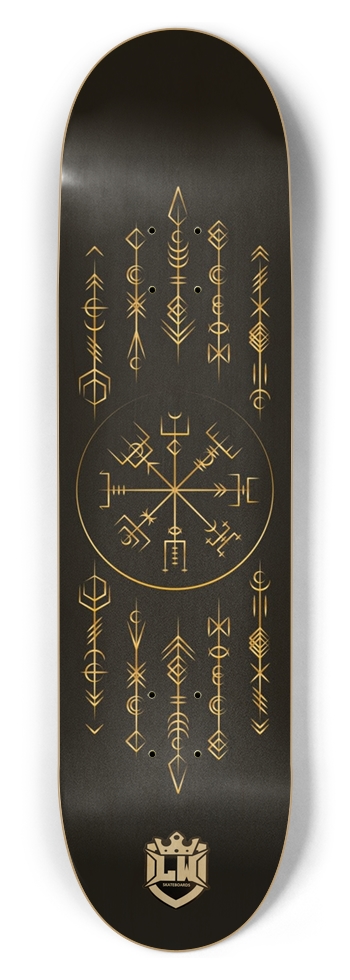 8-1/2 Skateboard Deck with Custom Graphic