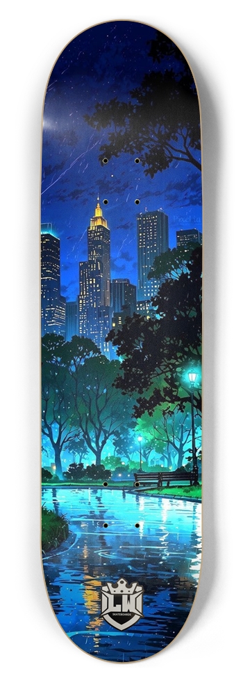 8-1/2 Skateboard Deck with Custom Graphic