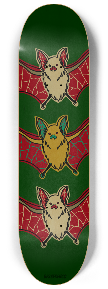 BATS! #2 8-1/4 Skateboard Deck