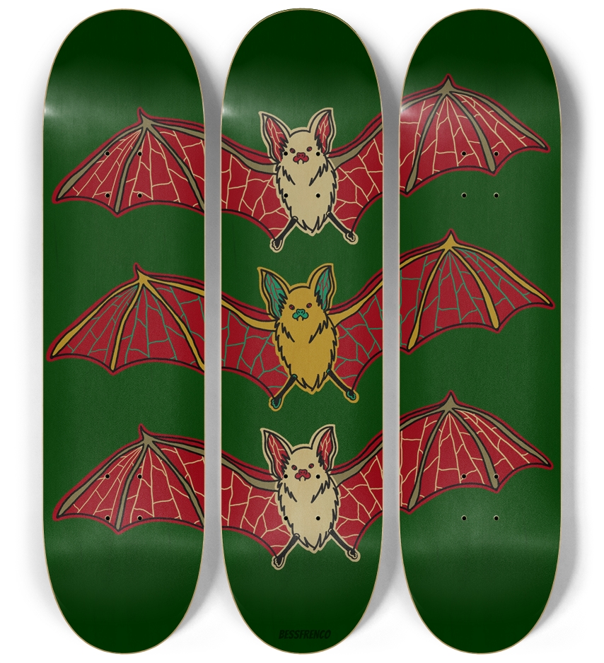 BATS! 3 Deck Wall Series