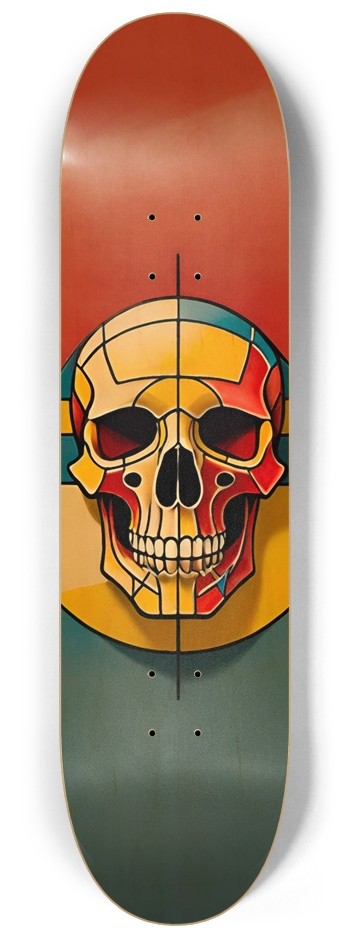 BURBANK CALIFORNIA Pills Deck 02 8-1/4 Skateboard Deck