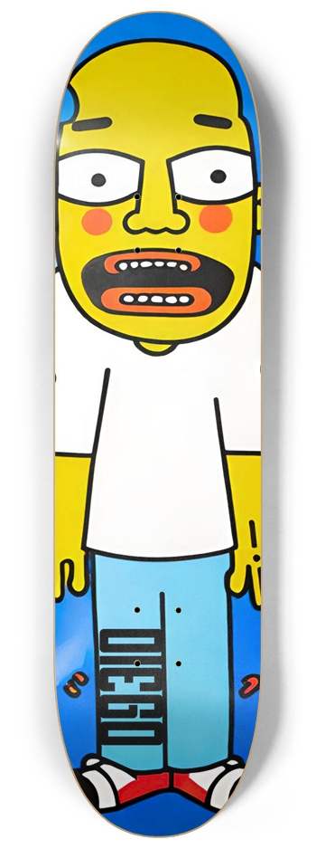 DIEGO Flanders DECK 043 8-1/4 Skateboard Deck