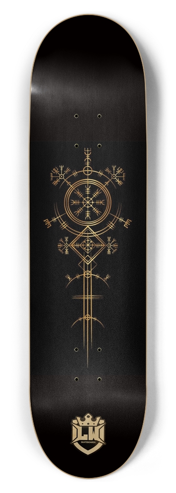 8-1/2 Skateboard Deck with Custom Graphic