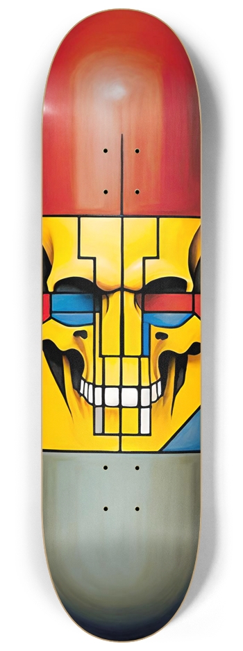 BURBANK CALIFORNIA Pills Deck 01 8-1/4 Skateboard Deck