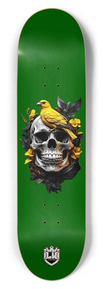 8-1/2 Skateboard Deck with Custom Graphic