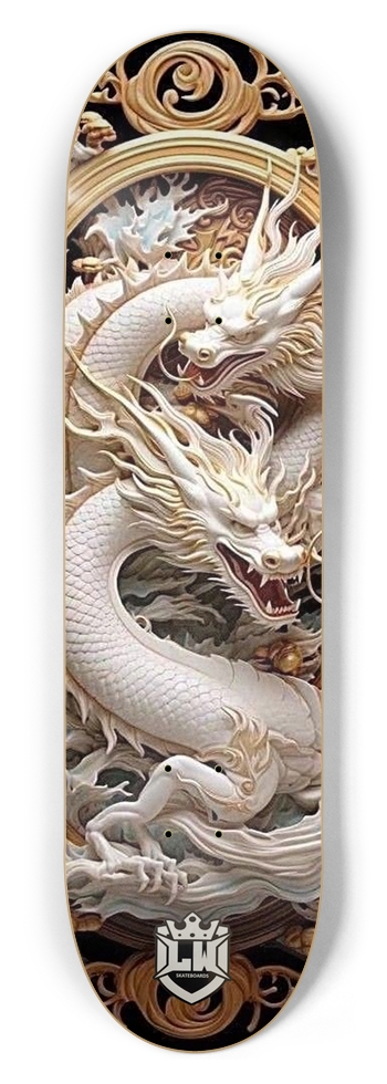 8-1/2 Skateboard Deck with Custom Graphic