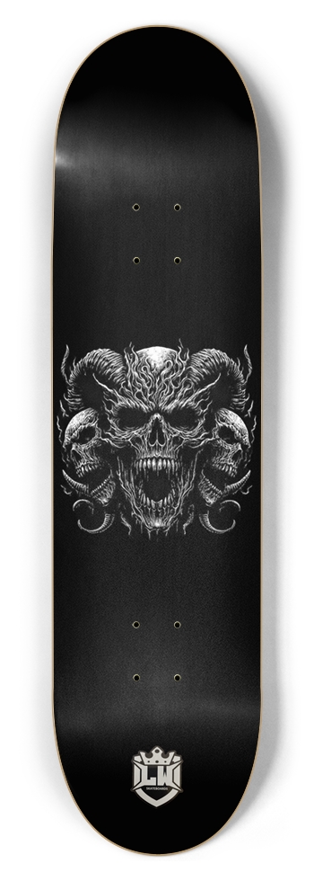 8-1/2 Skateboard Deck with Custom Graphic