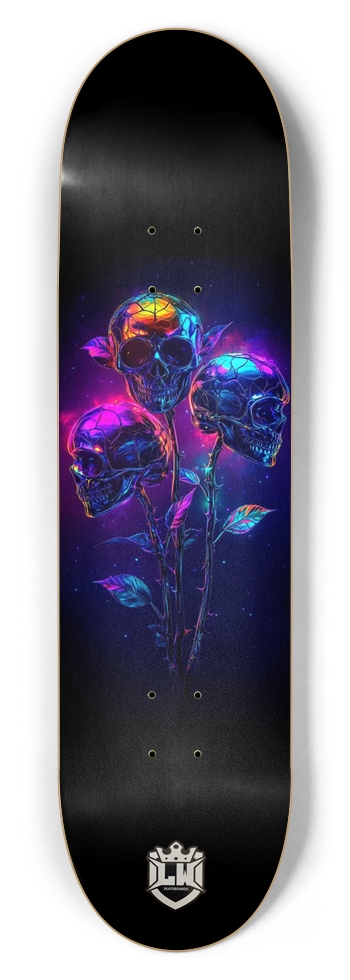 8-1/2 Skateboard Deck with Custom Graphic