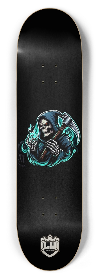 8-1/2 Skateboard Deck with Custom Graphic