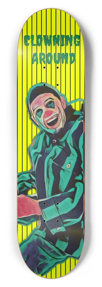 Crowning Around 8.5 8-1/2 Skateboard Deck
