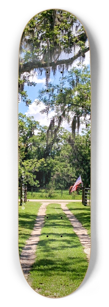 OG Florida Love #1 Custom Skateboard 8-1/2 Skateboard Deck