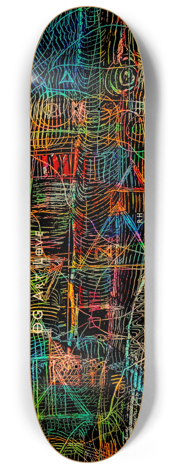 OG Art Love FULL "Jungle" 3 Deck Skateboard Ser #3 8-1/4 Skateboard Deck