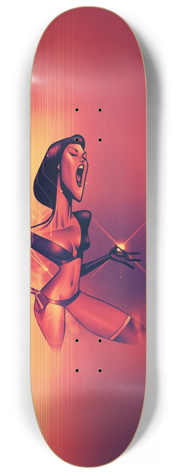 RAGER GIRL V1 8-1/4 Skateboard Deck