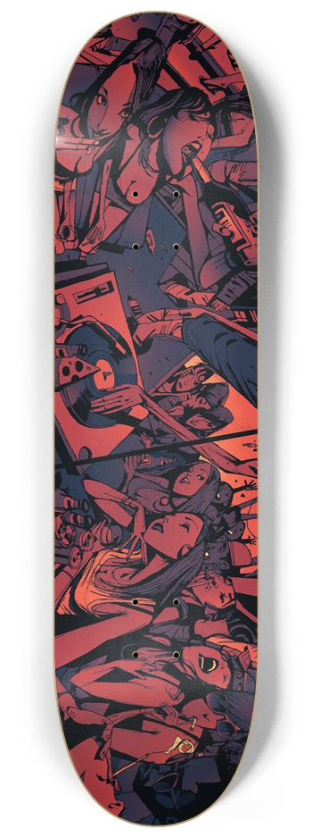 PARTY PAN 8-1/4 Skateboard Deck