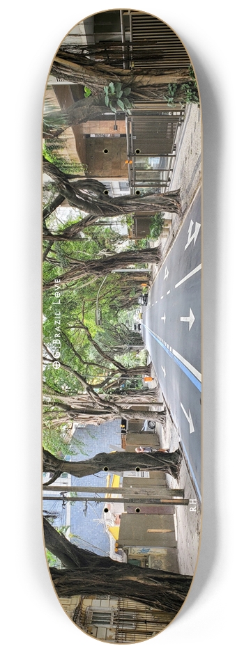 OG Art Love #1 "Brazil" Custom Skateboard 8-1/4 Skateboard Deck