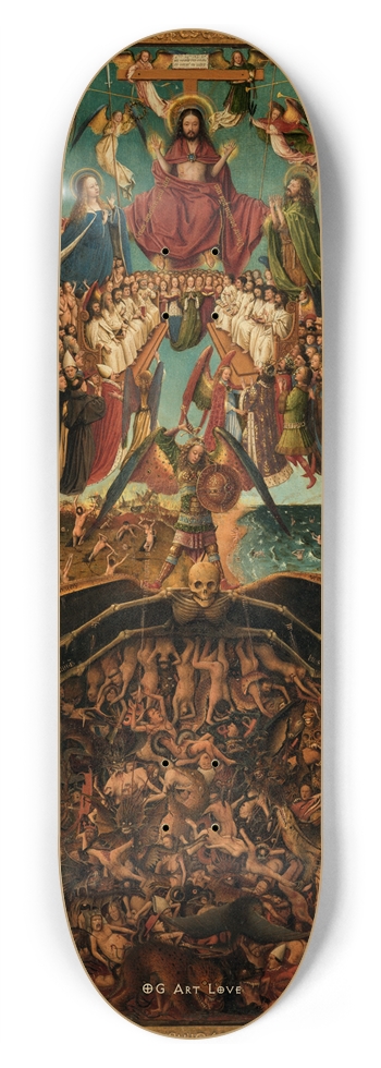 OG Art Love - The Last Judgement 8-3/4 Inch Skateboard